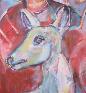 Christine Spierings - Olieverf op doek, Wake Up (Groot) kopen? Bied vanaf 100!