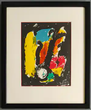Buy Eugène Brands - ingelijste gesigneerde litho? Bid from 225!