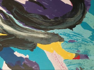 Karel Appel - three faces like clouds - 1978 kopen? Bied vanaf 450!