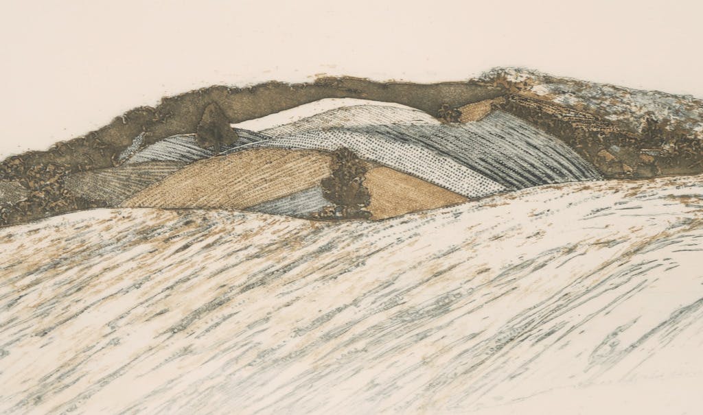 Peter Redeker - Peter Redeker: Ets, Landschaft 80 VI kopen? Bied vanaf 1!