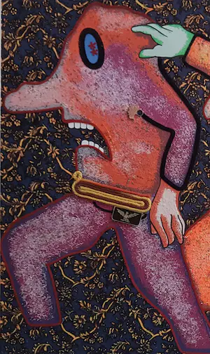 Enrico Baj - ENRICO BAJ UNIQUE MIXED MEDIA COLLAGE WORK OF ART 1974 kopen? Bied vanaf 1!