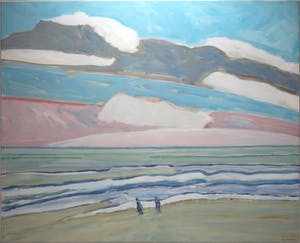 Paul Overhaus - Olieverf op doek, Branding - Ingelijst (Zeer groot) kopen? Bied vanaf 500!