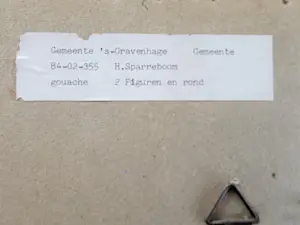 AcheterHenk Sparreboom - Roepende in de woestijn en 2 figuren in rond.? Enchérissez de 39!