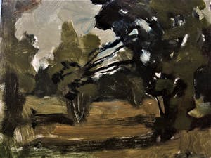 Hein Stork - Sterk impressionistisch geschilderd Duin Landschap - niet gesigneerd kopen? Bied vanaf 10!