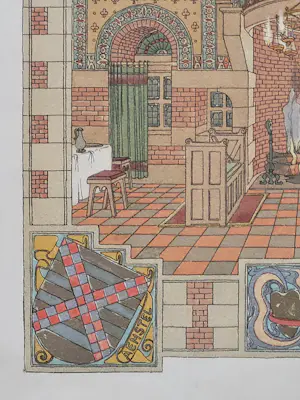 Hendrik Petrus Berlage - Decorontwerp voor Gijsbreght van Aemstel, 1893 kopen? Bied vanaf 65!