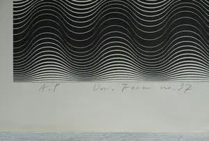 Niet of onleesbaar gesigneerd - Zeefdruk , Kinetisch , Op-Art – No 37 – gesigneerd - 1978 – 65 x 60 cm kopen? Bied vanaf 1!