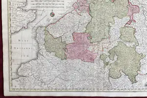 Matthäus Seutter - XVII PROVINCIAE BELGII SIVE GERMANIAE INFERIORIS kopen? Bied vanaf 100!