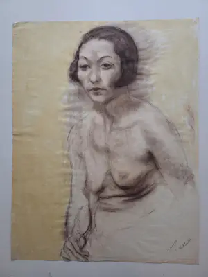 Ko Cossaar - 3 Portretten. Naakt. Vrouwen. kopen? Bied vanaf 20!