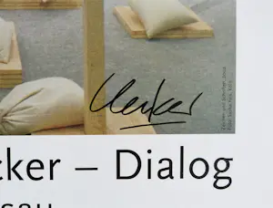 Günther Uecker - handsigniert -Museum Moderner Kunst Passau 2002 kopen? Bied vanaf 75!
