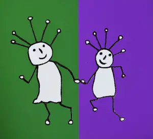 Paul Indrek Kostabi - “Sprkl dance”. Handgesigneerd. Nr. 84/100. kopen? Bied vanaf 50!