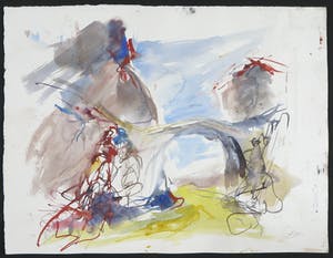 Franscz Witte - Lot van drie aquarellen, Diverse voorstellingen / landschappen kopen? Bied vanaf 1!