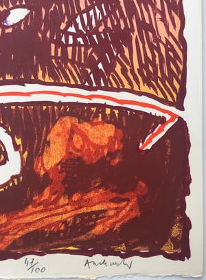 Pierre Alechinsky - litho ‘Invisible Flying Objects’ - 1978 kopen? Bied vanaf 725!