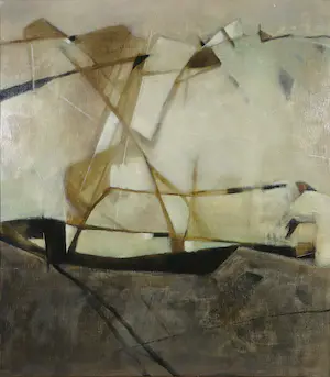 Evelien Scheffer - Olieverf op doek, Landschap - Ingelijst (Groot) kopen? Bied vanaf 100!