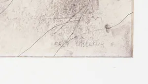 Erli Esselink - Gemengde techniek op papier, Vlucht kopen? Bied vanaf 1!