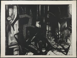 Ru van Rossem - Ets en aquatint, Sodom en Gomorra kopen? Bied vanaf 70!