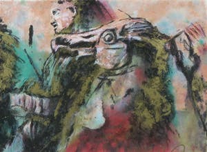 Gerti Bierenbroodspot - Zeefdruk, Zonder titel - Ingelijst kopen? Bied vanaf 50!