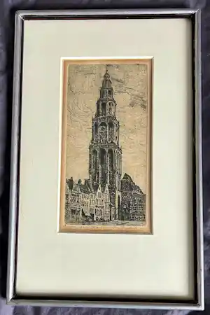 Marius Janssen - Groningen Martinitoren verkauft für € 50!
