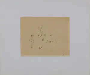Coen Hennipman - Pentekening op papier, Lot van 10 werken kopen? Bied vanaf 40!