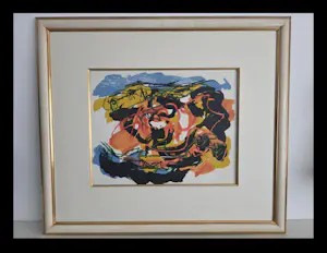 AcheterKarel Appel - Abstracte compositie? Enchérissez de 900!