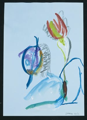 Kries Sommers - Aquarel, Zonder titel kopen? Bied vanaf 1!