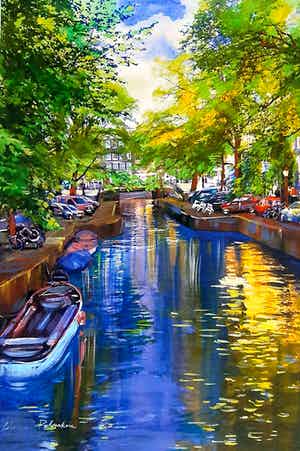 Elena Polyakova - Zomertijd in Amsterdam verkocht voor € 50!