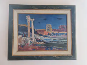 Wil van Leeuwen - Schilderij pilaren kaufen? Bieten Sie von 50!