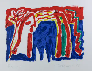 Bep Toscani - Zeefdruk op papier, Kommunikatie I - Ingelijst kopen? Bied vanaf 35!