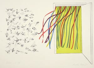 Bertha Haak - Litho, Zonder titel kopen? Bied vanaf 1!