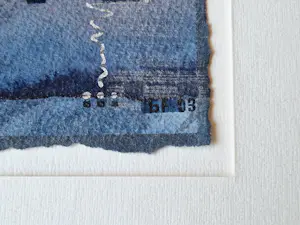 Bart Filet - in 2003 gemaakte gemengde techniek (aquarel, inkt, zilververf) abstract - gesign kopen? Bied vanaf 30!