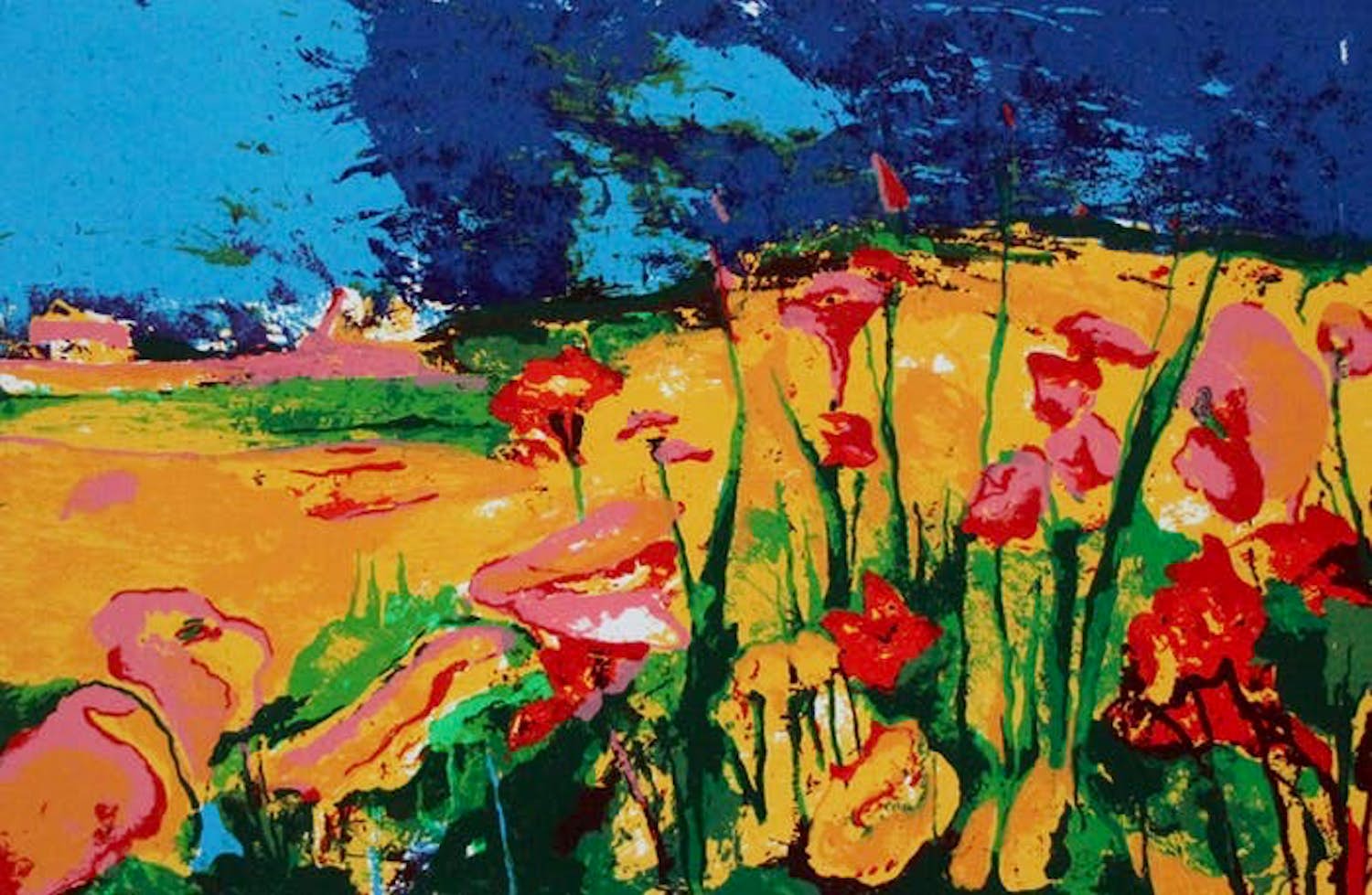 Kees van Bohemen - proefdruk: landschap kopen? Bied vanaf 70!