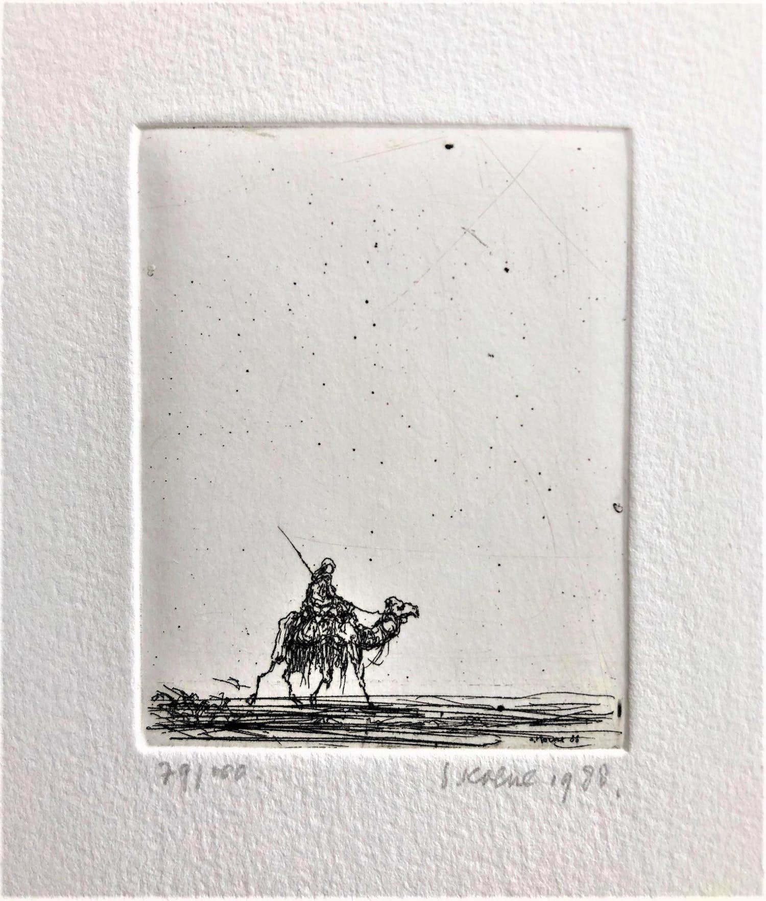 Simon Koene - Kameelruiter in de woestijn kopen? Bied vanaf 30!