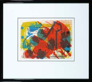 Sam Middleton - Litho, Zonder titel verkocht voor € 1!