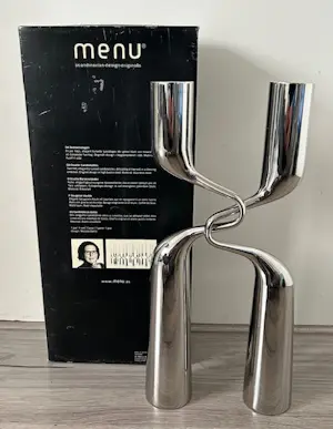 Mikaela Dörfel - Menu set Tango kandelaars rvs kopen? Bied vanaf 99!