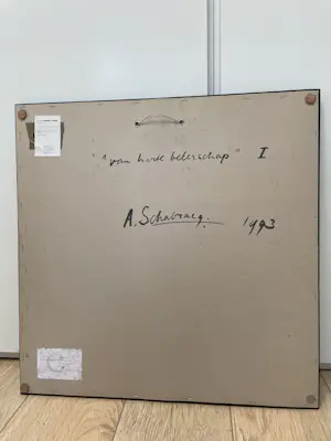 Alexander Schabracq - Pour la peinture "van harte beterschap" kopen? Bied vanaf 80!