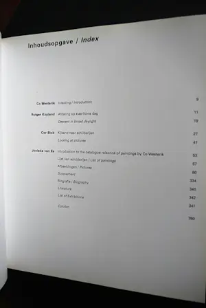 Co Westerik - monumentaal boek (cat. raisonné schilderijen) & extra boek kopen? Bied vanaf 60!