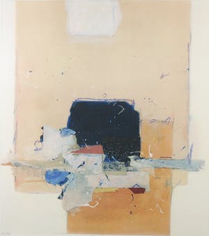 Ron van der Werf - Zeefdruk, Symfonie I - Ingelijst (Groot) kopen? Bied vanaf 40!