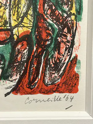 Corneille - Abstract werk in kleur kopen? Bied vanaf 200!