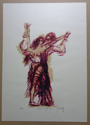 Niet of onleesbaar gesigneerd - LOT VAN 8 KUNSTWERKEN / GRAFIEK / ORIGINEEL / NEDERLANDSE SCHOOL kopen? Bied vanaf 1!