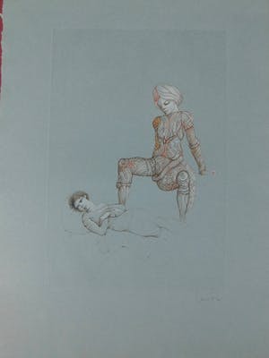 Leonor Fini - Scène de théâtre kopen? Bied vanaf 30!