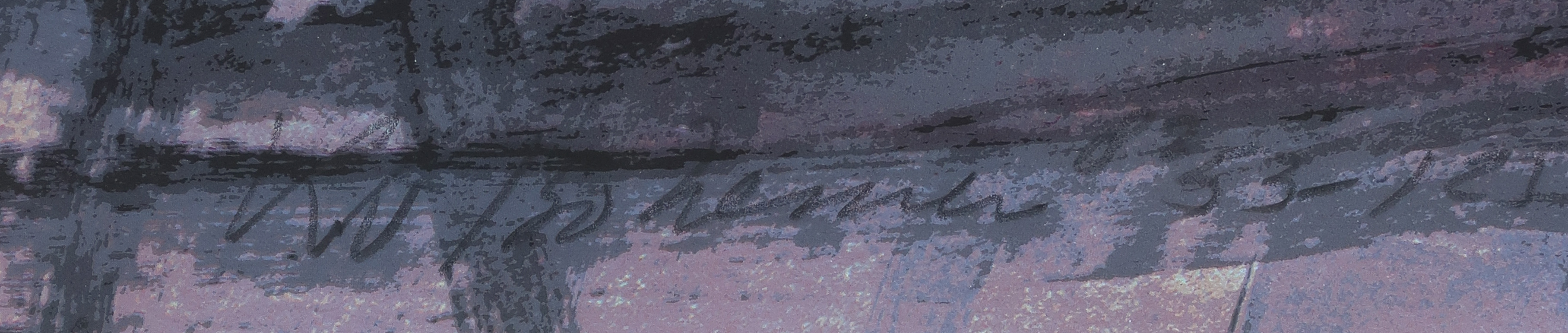 Kees van Bohemen - Zeefdruk, Landschap - Ingelijst (Groot) kopen? Bied vanaf 150!