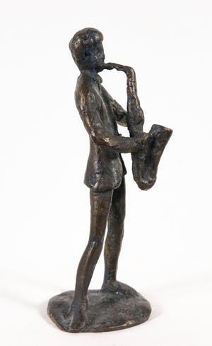 Margot Hudig-Heldring - Brons, Saxofonist kopen? Bied vanaf 1!