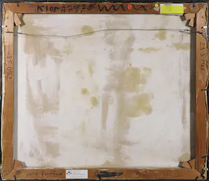 Ton Klop - Olieverf op doek, Figuur met witte arm - Ingelijst kopen? Bied vanaf 100!