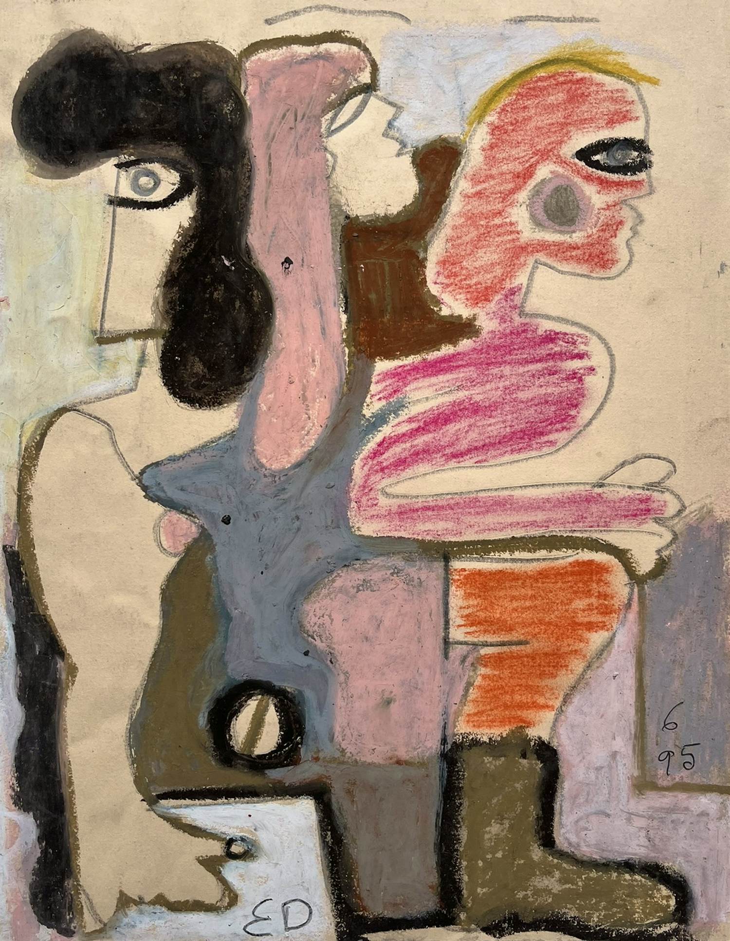 Ed Dukkers - Drie figuren kopen? Bied vanaf 90!