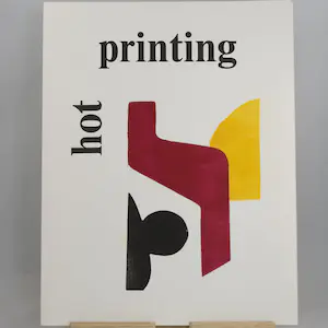 Hendrik Werkman - Hot Printing - 10 handgedrukte replica-prenten kopen? Bied vanaf 75!