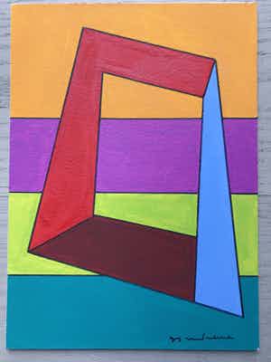 Guy Vandenbranden - Originele gouache - gehandtekend verkocht voor € 500!