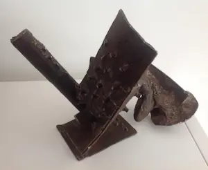 AcheterMartin Guyaux - Naakte vrouwfiguur abstracte compositie? Enchérissez de 275!