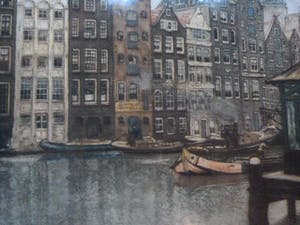 Cornelis Brandenburg - Amsterdam - Damrak inclusief boekje kopen? Bied vanaf 183!