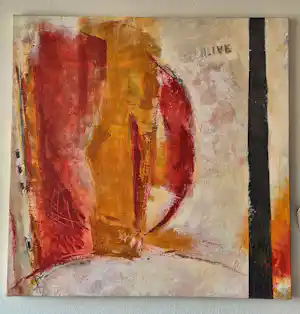 Jacqueline Bozon - Zonder titel verkocht voor € 250!