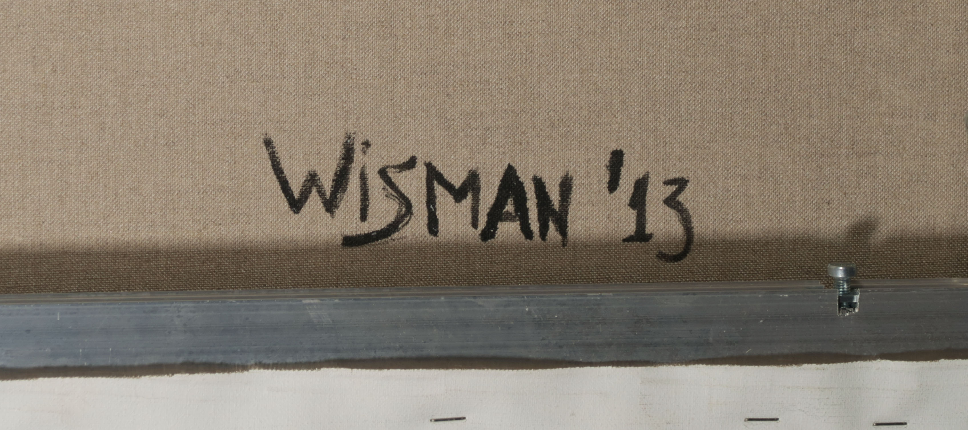 Bert Wisman - Acryl op doek, Purple Road (Groot) kopen? Bied vanaf 70!