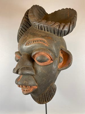 Bamun - African Bamun mask - Cameroon kopen? Bied vanaf 45!